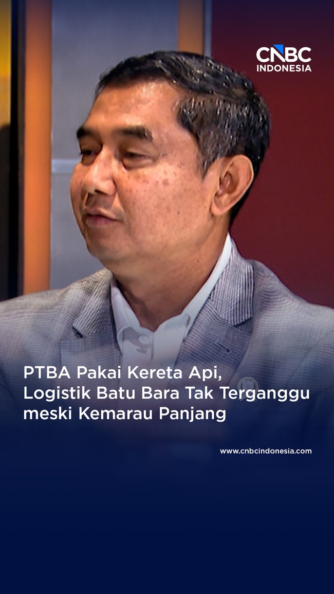 PTBA Pakai Kereta Api, Logistik Batu Bara Tak Terganggu Kemarau Panjang
