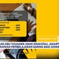 Respons Sebaran Abu Vulkanik, Jakarta & Jawa Barat Terapkan PJJ