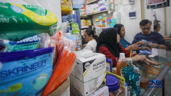 Efek Anak Krakatau, Bisnis Masker di Pasar Pramuka Bangkit dari Kubur