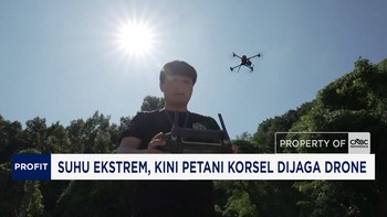 Suhu Ekstrem, Kini Petani Korsel Dijaga Drone