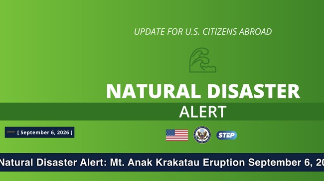 Anak Krakatau Erupsi, Amerika-Malaysia Beri Warning
