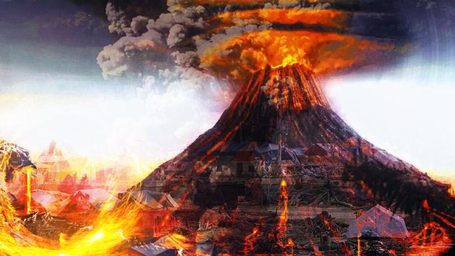 Infografis/ 3 dari 7 Erupsi Gunung Paling Mematikan Dunia Ada di RI-Krakatau Masuk/ Ilham Restu