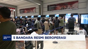 5 Bandara Resmi Beroperasi