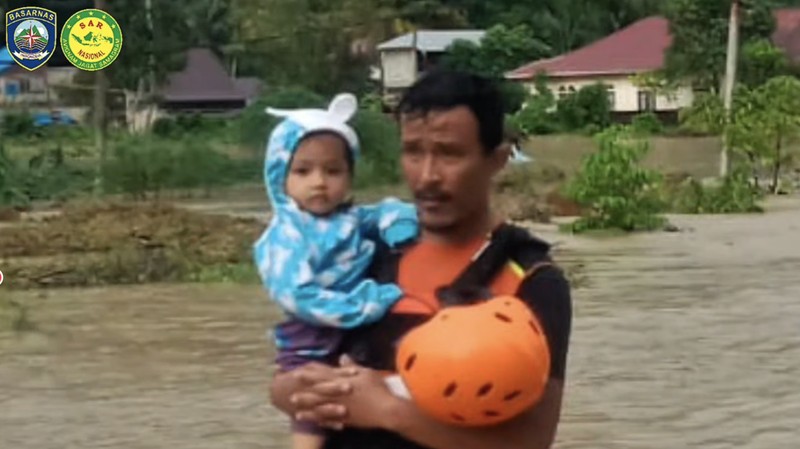 Banjir Nias. (Instagram/Kansar_Nias)