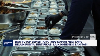 BGN Tutup Sementara 1.999 Dapur MBG yang Belum Punya Sertifikasi