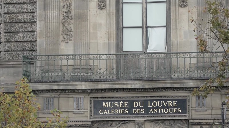 Empat lukisan dibawa kabur dari Museum Renoir di Cagnes-sur-Mer, kawasan French Riviera, Prancis, pada Selasa pagi (8/9/2026). (Tangkapan Layar Video Reuters/)
