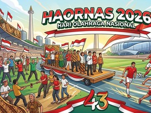 Hari Olahraga Nasional 2026: Tanggal, Tema, Logo, dan Sejarahnya
