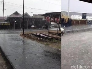 Hujan Guyur Sejumlah Wilayah Kobar, Warga: Semoga Asap Hilang