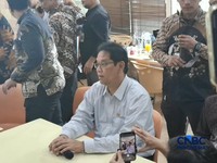 Menteri Keuangan Purbaya Yudhi Sadewa resmi menjabat sebagai Menteri Keuangan (Menkeu) selama setahun pada Selasa (8/9/2026). (CNBC Indonesia/Chandra Dwi Pranata)