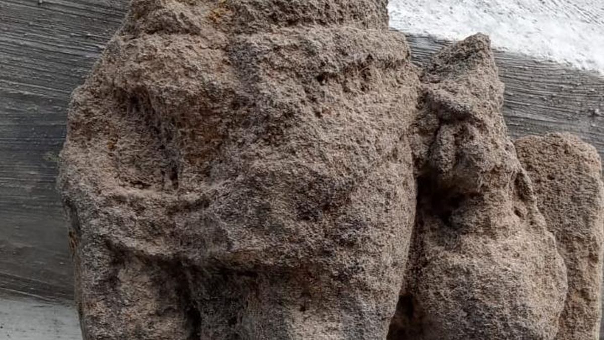 Batu Diduga Patahan Arca Agastya Ditemukan di Makam Kauman Klaten