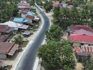 4 Tahun Berdebu, Jalan Ujung Lamuru-Palattae Mulus Diperbaiki Pemprov Sulsel