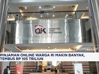 Pinjaman Online Warga RI Makin Banyak, Tembus Rp 105 Triliun