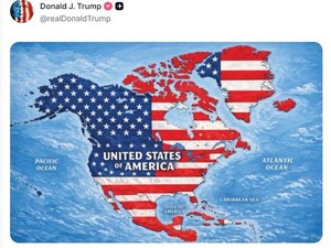 Video: Trump Posting Peta AS, Meksiko hingga Greenland Ikut Dicaplok