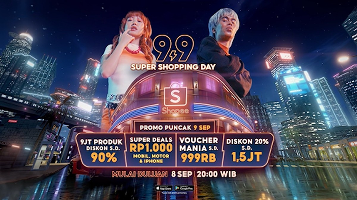 Shopee x Naykilla dan Tenxi Ramaikan FYP, Tembus 21 Juta Views di Tiktok
