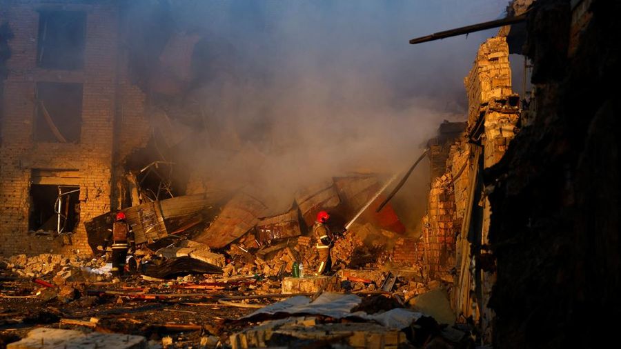 UKRAINE-CRISIS/ATTACK-KYIV