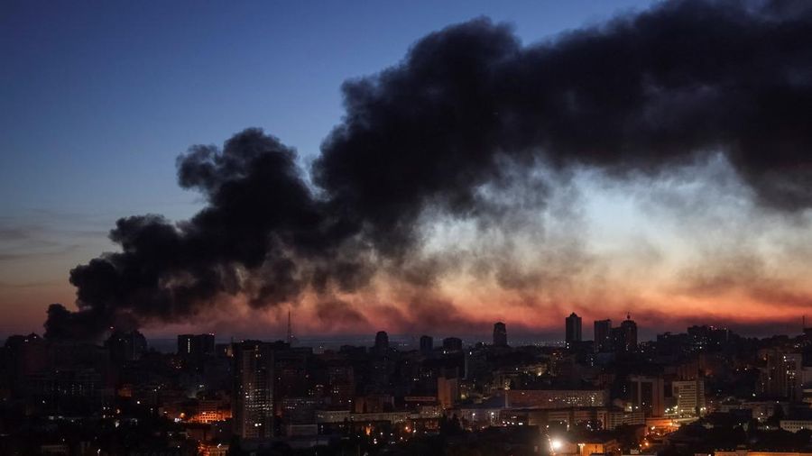 UKRAINE-CRISIS/ATTACK-KYIV