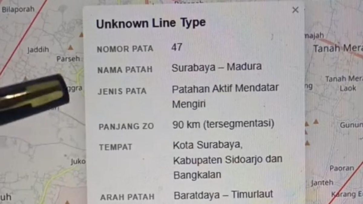Viral Sesar Aktif Baru di Surabaya-Madura