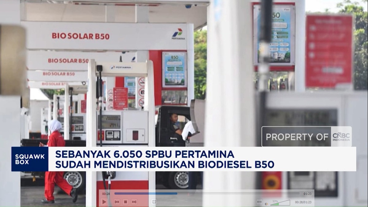 Video: 6.050 SPBU Pertamina Sudah Mendistribusikan Biodiesel B50