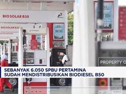 6.050 SPBU Pertamina Sudah Mendistribusikan Biodiesel B50