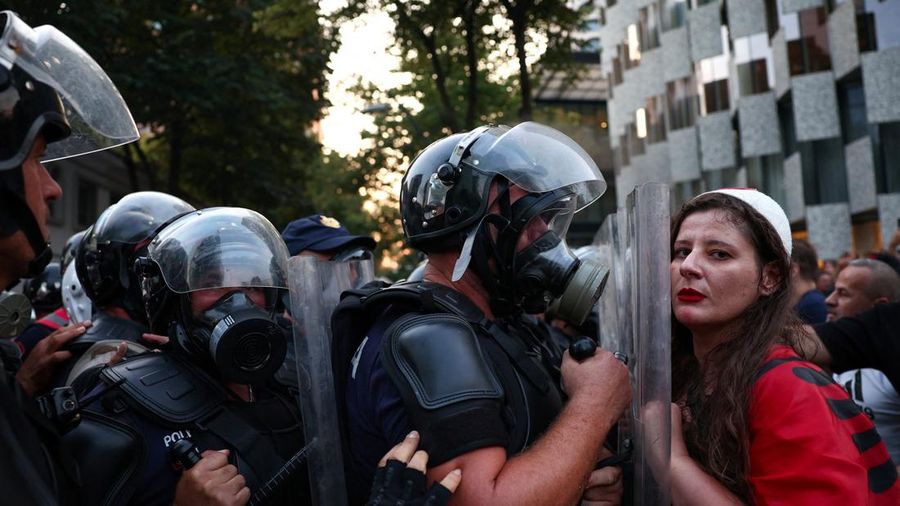 ALBANIA-PROTESTS/