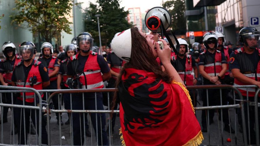 ALBANIA-PROTESTS/