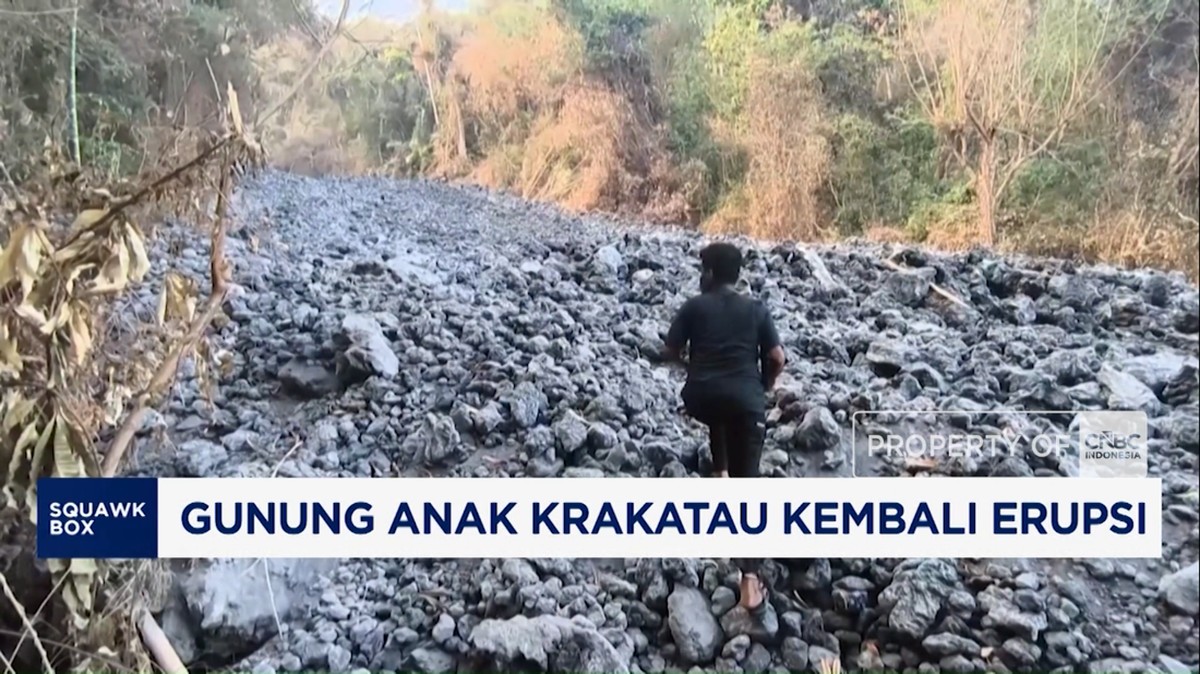 Video: Gunung Anak Krakatau Kembali Erupsi