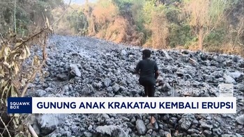 Gunung Anak Krakatau Kembali Erupsi
