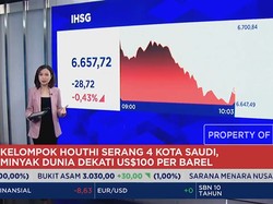Houthi Serang 4 Kota Saudi - Rupiah Menguat ke Rp 17.560 per Dolar AS