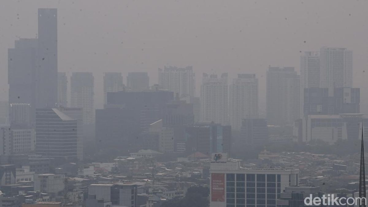 DLH DKI Ungkap Penyebab Langit Jakarta Berkabut, Bukan Imbas Asap Karhutla — NadiKabar.com