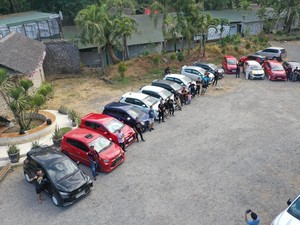 Jadi Wadah Persaudaraan, Toyota Agya Club Gelar Jambore Celebes di Makassar