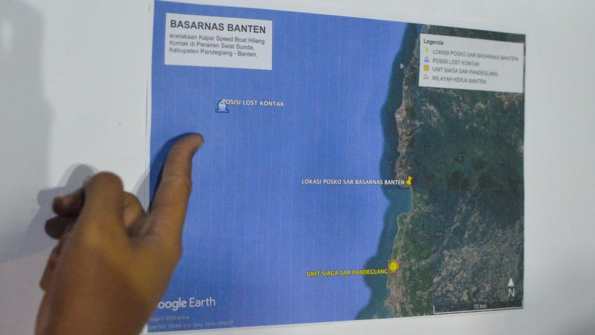 2 RIB Dikerahkan Cari 5 Jurnalis Hilang Kontak saat Liput Gunung Anak Krakatau
