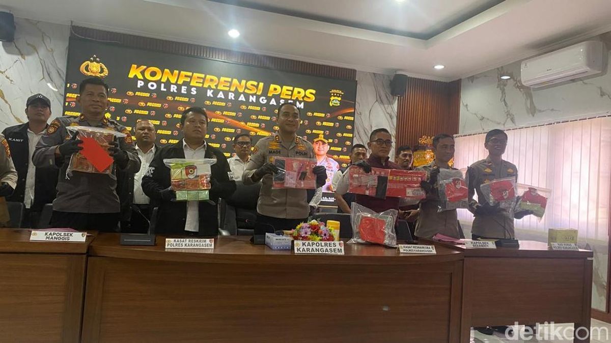 Polisi Tangkap 10 Tersangka Pengedar Obat Kuat-Penganiayaan di Karangasem