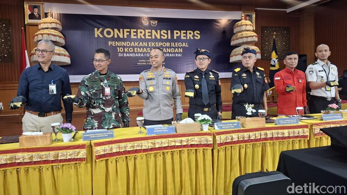 Aksi Konyol WN China Selundupkan 10,4 Kg Emas dengan Dililit ke Tubuh