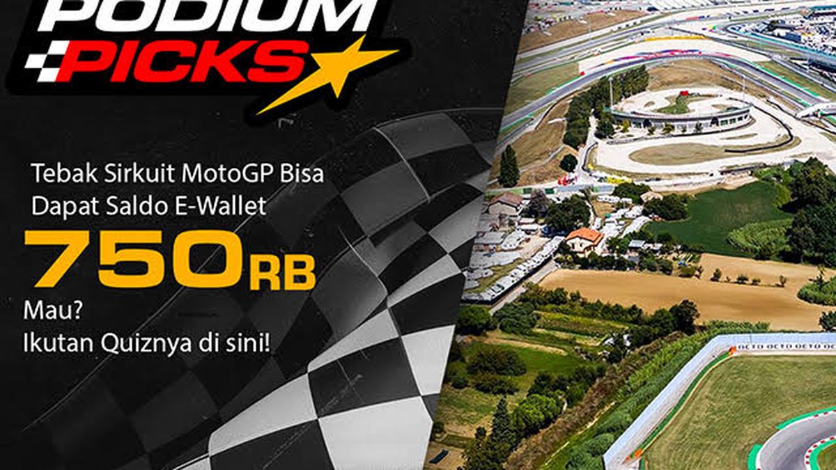 Tebak Sirkuit MotoGP Bisa Dapat Saldo E-Wallet Rp 750 Ribu, Mau?
