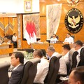 Letjen TNI Dr. Suharyanto S.Sos., M.M mengikuti Rapat Tingkat Menteri (RTM) untuk Percepatan Penanganan Pascakonflik Sosial di Kabupaten Jayawijaya dan Kabupaten Lanny Jaya di Ruang Nakula, Kementerian Koordinator Bidang Politik dan Keamanan, Jakarta