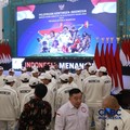 Pelepasan kontingen Indonesia menuju Asian Games ke-20 Aichi Nagoya di Istana Kepresidenan, Jakarta, Rabu (9/9/2026). (CNBC Indonesia/Muhammad Sabki)
