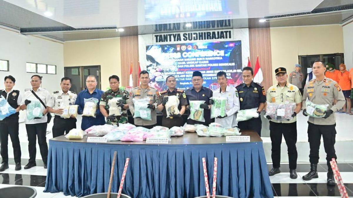 Ekstasi Senilai Rp 80 M Dimusnahkan di Bengkalis, 279.893 Jiwa Diselamatkan