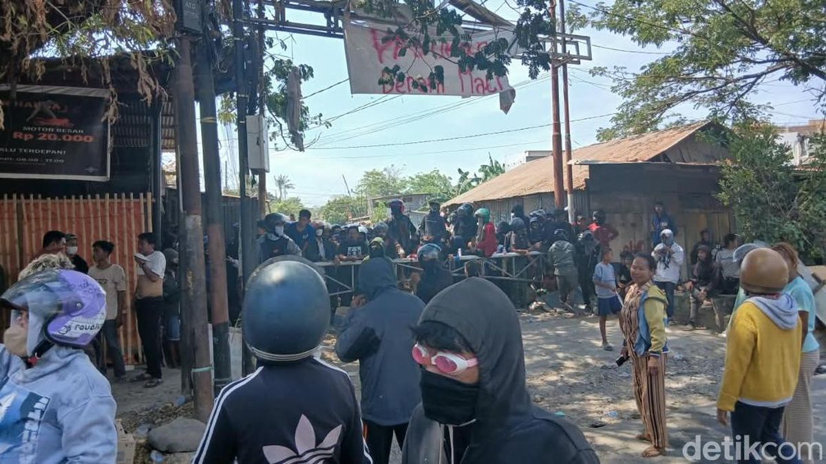 Tawuran di Jalan Ujung Bori Makassar Dibubarkan Polisi, Lalin Kembali Normal