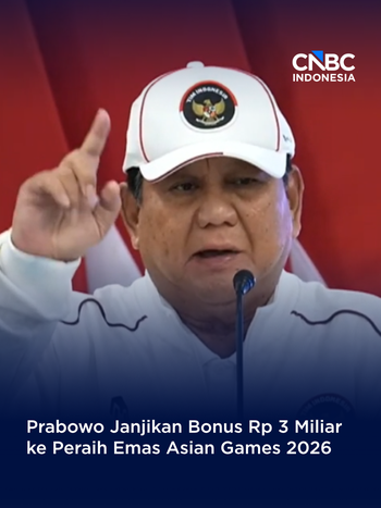 Prabowo Janjikan Bonus Rp 3 Miliar ke Peraih Emas Asian Games 2026