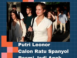 Video: Putri Leonor Calon Ratu Spanyol Resmi Jadi Anak Kuliahan!