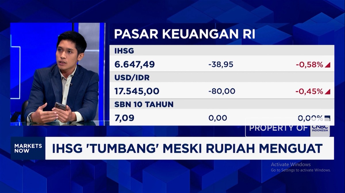 Video: Sebab IHSG Tumbang Saat Rupiah Menguat ke Rp17.500 Per Dolar AS