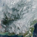 Sejumlah titik api terlihat akibat Kebakaran Lahan Gambut Gelapkan Langit di Indonesia. (Dok. NASA)