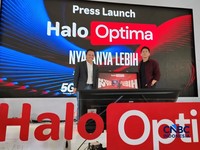 Telkomsel baru saja meluncurkan paket pasca bayar, Telkomsel Halo Optima yang menawarkan beberapa layanan baru.  (CNBC Indonesia/Novina Putri Bestari)
