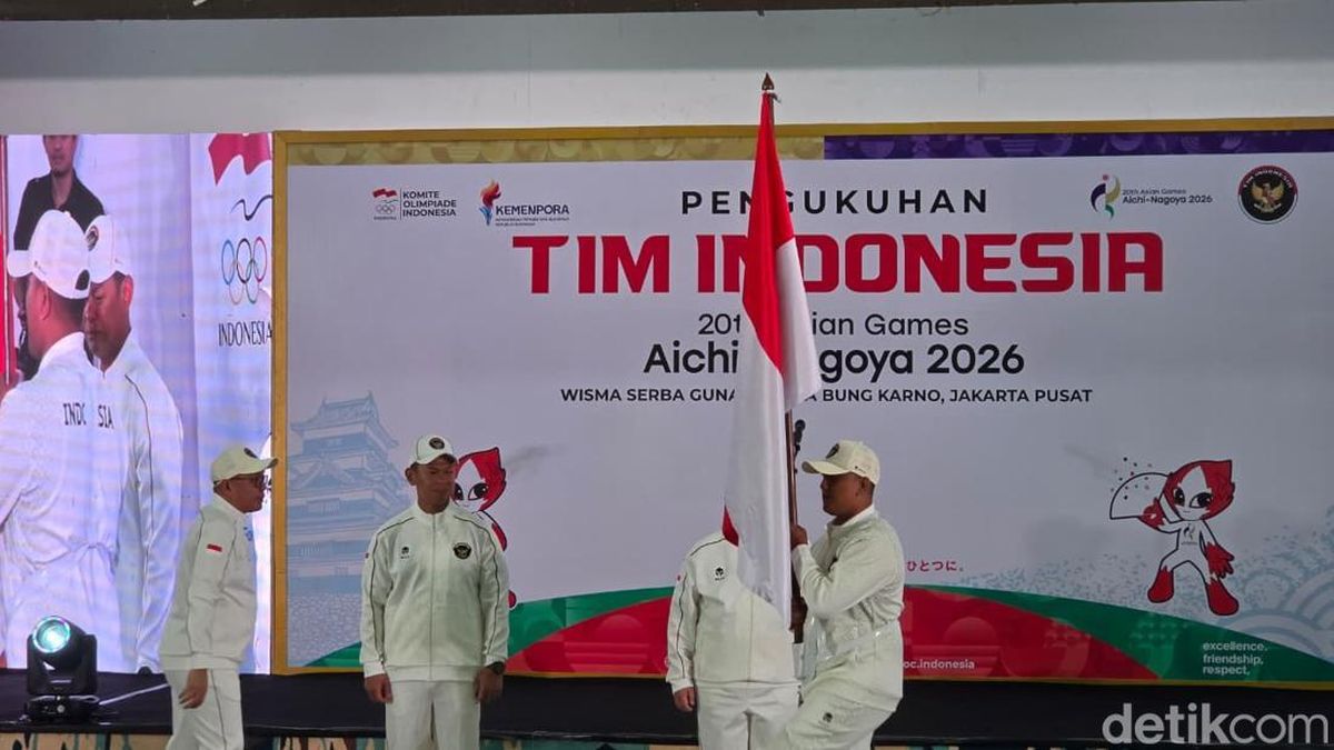 Ketum KOI dan Menpora Mengukuhkan Tim Indonesia untuk Asian Games 2026