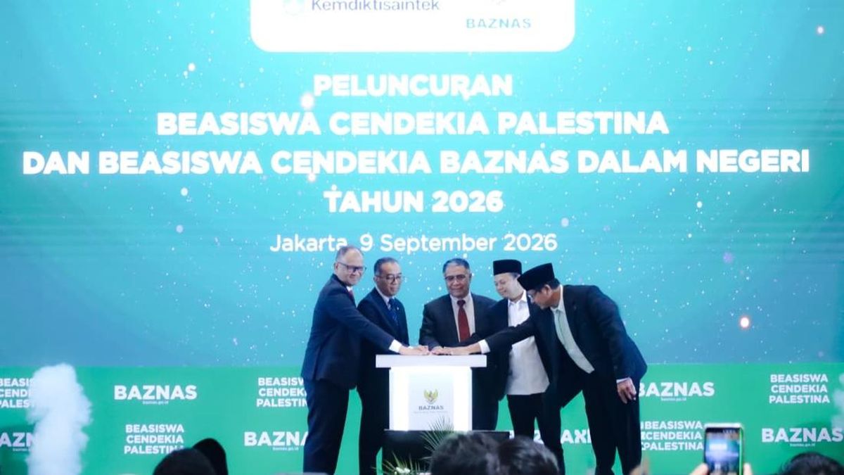 200 Mahasiswa Palestina Bakal Dapat Beasiswa S2 dari BAZNAS dan Kemdiktisaintek