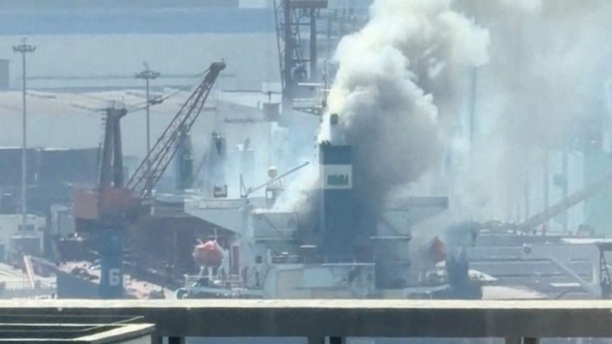 25 Orang Tewas Akibat Kebakaran Kapal Kargo di Pelabuhan China, 5 Luka-luka