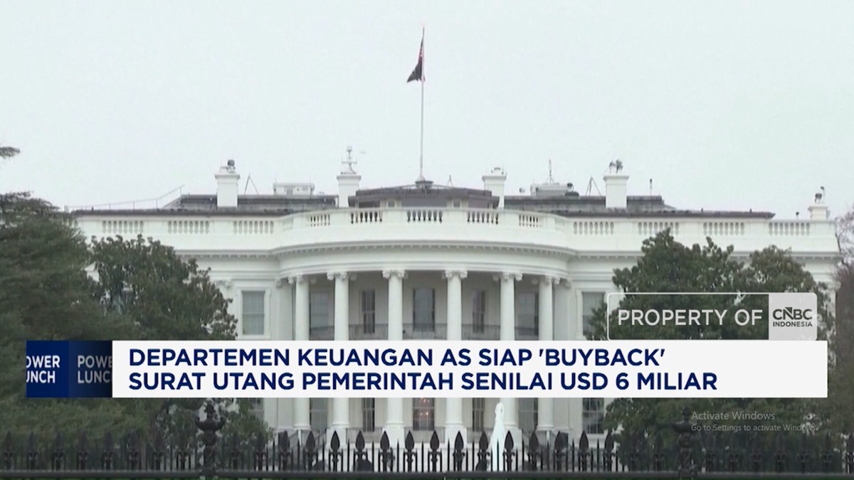 Departemen Keuangan AS Siap 'Buyback' Utang Pemerintah Senilai USD 6M