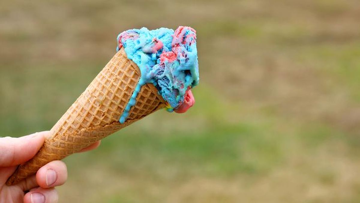Manis Creamy Bikin Nagih, Ini Asal Usul Es Krim Cotton Candy