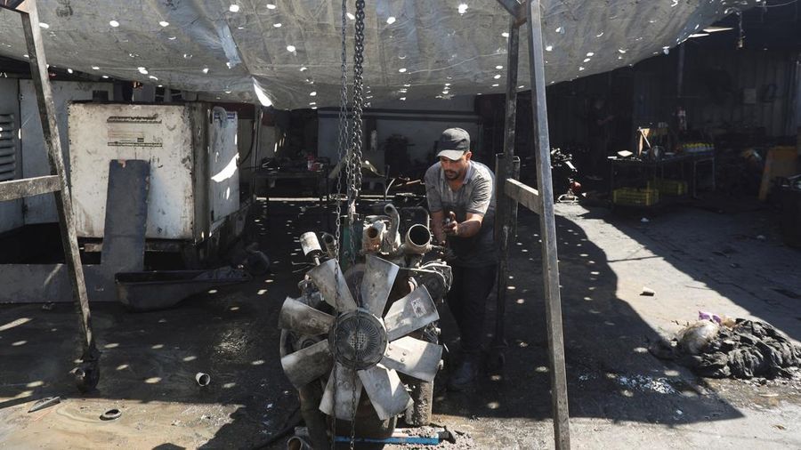 ISRAEL-PALESTINIANS/GAZA-FUEL