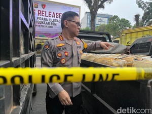 Polisi Bongkar 6 Kasus Minyak Ilegal di Jambi, 8 Orang Ditangkap